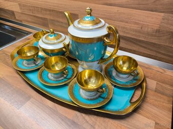 Starožitná Art Deco porcelánová souprava - 4