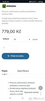 Pracovní boty ARDON - 4
