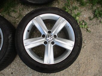 Alu kola 5x112 R17 Pneu letní 235/45 R17 v Lužnice - 4