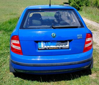 Škoda Fabia 1.2 hatchback, 40kW, r.v. 2006, modrá - 4
