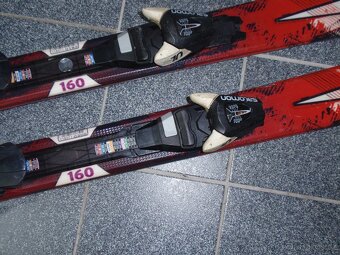 NASERVISOVANÉ 160 CM LYŽE CARVY SALOMON ENDURO LXR 750 - 4