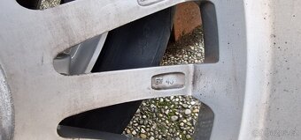 4x ALU disky 18" s pneu, použité (8Jx18EH2) - 4