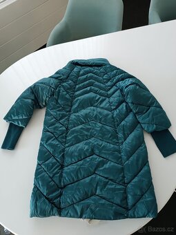 Kabát zeleno modrý S. Novy - 4