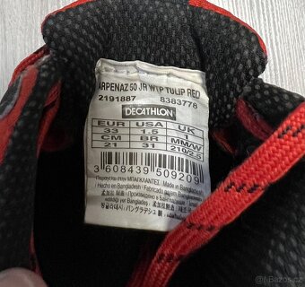 Dětské tenisky decathlon vel. 33 - 4