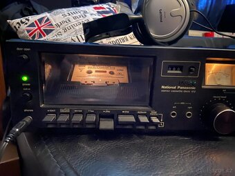Prodám Panasonic  national stereo cassette deck612. - 4