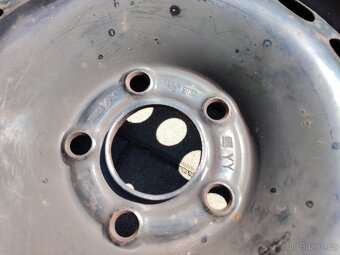 Disky Opel 5x100 r16 6,5J 2kusy ET37, 2kusy ET39. - 4