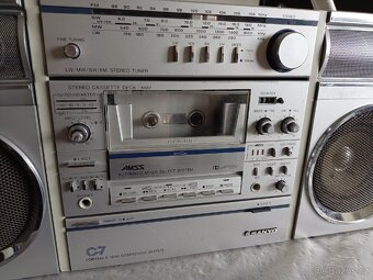 Sanyo C7s, radiomagnetofon Japan - 4