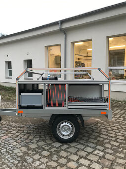 Vozík pro rybáře, rybářský vozík na míru - 4