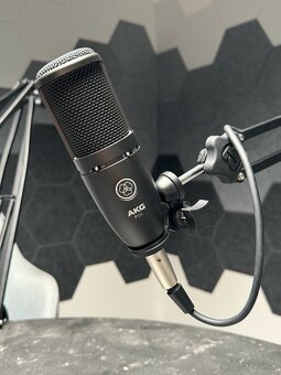 Kondenzátorový mikrofon AKG Perception 120 s mikrofonním sto - 4