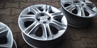 Alu disky Opel originál 16" – 4x100 – výborný stav - 4