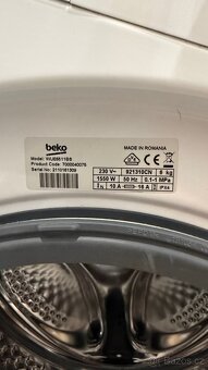 Beko pračka WUE6511BS - 4