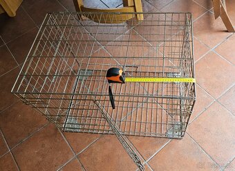 Přenosná, skládací klec pro zvířata - 4