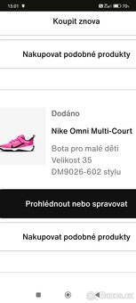 Dívčí boty Nike - vel. 35 - 4