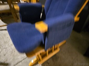 Křeslo Houpací 80x65 výška 44 cm - 4