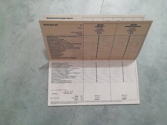 Volvo - ceník 1988 - doprava v ceně - 4