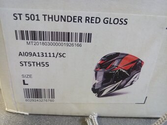 helma Airoh ST501 thunder red gloss - 4