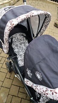 Dvojkočárek chic 4 baby tandemový - 4