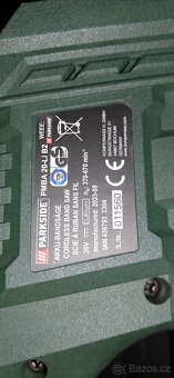 Parkside aku pásová pila nová. - 4