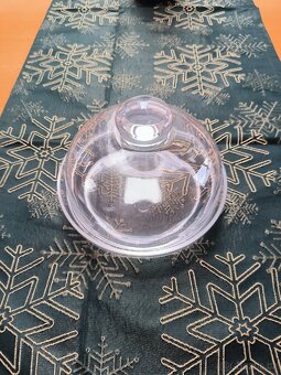 dóza skleněná mísa - 4