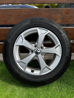 Alu kola 5x112 r17 s pneu (q35t) - 4