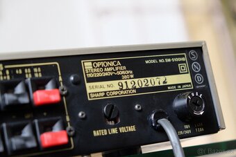 SHARP - OPTONICA - zesilovac + tuner - krasny stav - 4