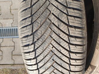 215/55r17 zimní vzorek  m+s  7.2 mm alu kola 5x11, ET 37 - 4