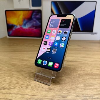 iPhone 13 Pro 128GB silver, vše funkční, 12 měsíců záruka - 4