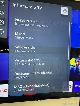 Smart TV LG 75NANO753PA 191cm - 4