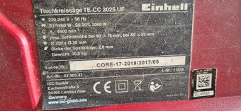 Einhell Stolní kotoučová pila TE-CC 2025 UF - 4