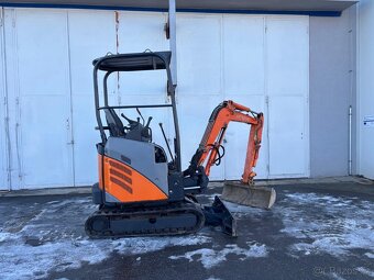 Pásové rypadlo značky Hitachi ZX17U-2, hmotnost 1.86 t - 4