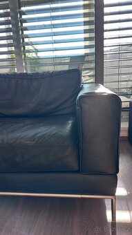 Kožená sedačka IKEA - 4