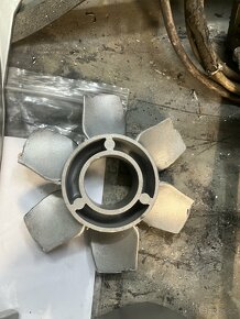 Čz 175 501 502 505 prase kartery víka motoru ventilátor - 4
