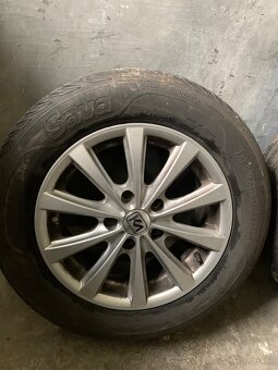 Prodám alu letní kola 195/65R15 - 4