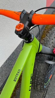 fatbike CUBE Nutrail - green / orange L - 4