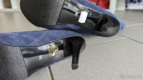 Nové dámské kožené kozačky Maccioni 38 - 4