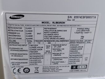 Lednice s mrazničkou Samsung RL58GREIH - 4