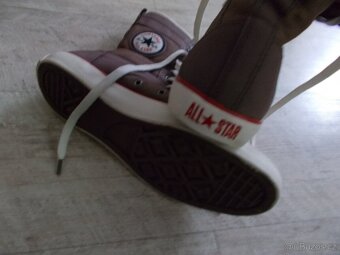 ŠPIČKOVÉ KOŽENÉCONVERSE ALL STAR V.39 TOP STAV - 4