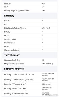Prodám LG OLED 55" - 4