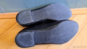 Černé lodičky-lakovky Clara Barson,vel.39 - 4