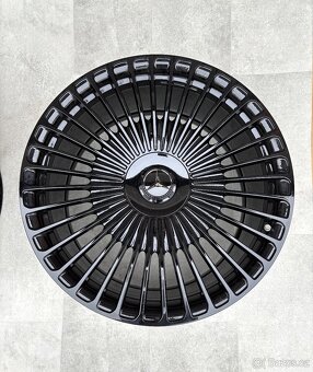 R21 21” Sl63 Maybach Kola Alu Mercedes R21 Černý Lesk - [24. - 4
