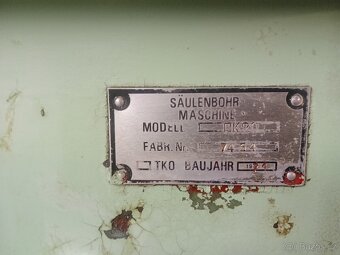 Sloupova vrtačka  BK 20 - 4