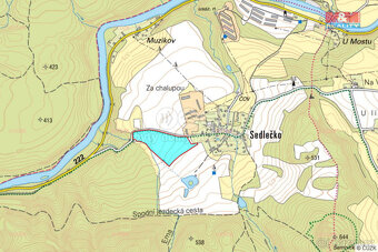 Prodej pole, 66049 m², Sedlečko - Šemnice - 4