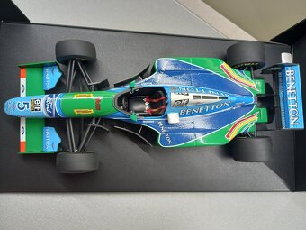 F1 BENETTON FORD B194 GP ANGLIE 1994 SCHUMACHER 1:18 - 4