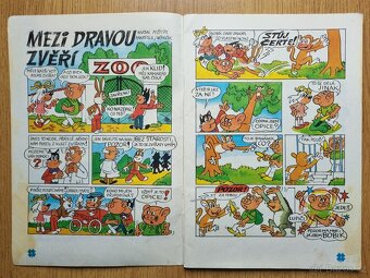 Čtyřlístek č. 21 - Mezi dravou zvěří - 4