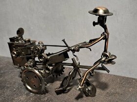 Sekačka- kovový model - 4