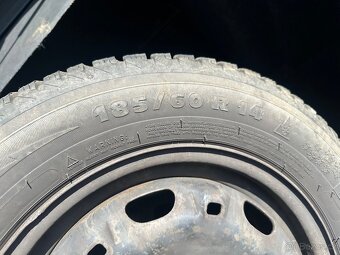 Sada kol plechové disky5x100 + pneu Michelin 185/60 R14 - 4