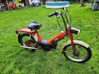 Babetta 207 s kartičkou, červená původní 4. - 4