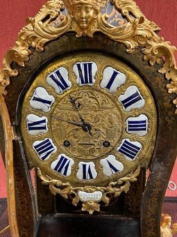 Velké 98 cm hodiny bule 18 století. - 4