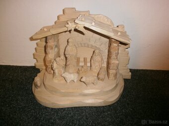 Český dřevěný betlém 14B8 - 4
