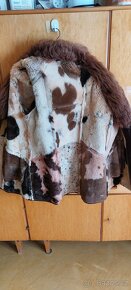 Dámský velurový kabát KARA - 4